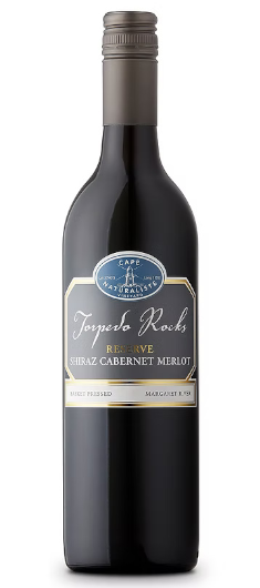 2019 Torpedo Rocks<br />
Reserve Shiraz Cabernet<br />
Merlot Cape Naturaliste Vineyard<br />
